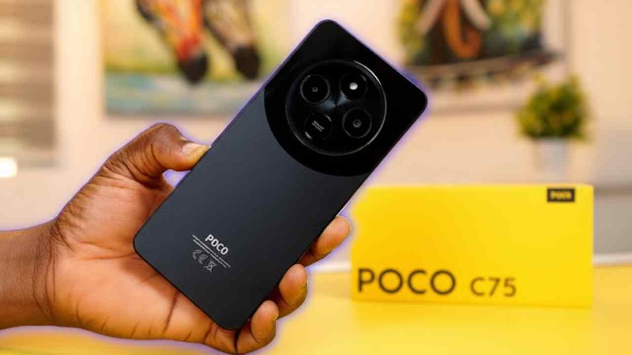 सिर्फ ₹7,699 में Poco C75! 5G, 128GB स्टोरेज और 50MP कैमरा वाला धमाकेदार स्मार्टफोन
