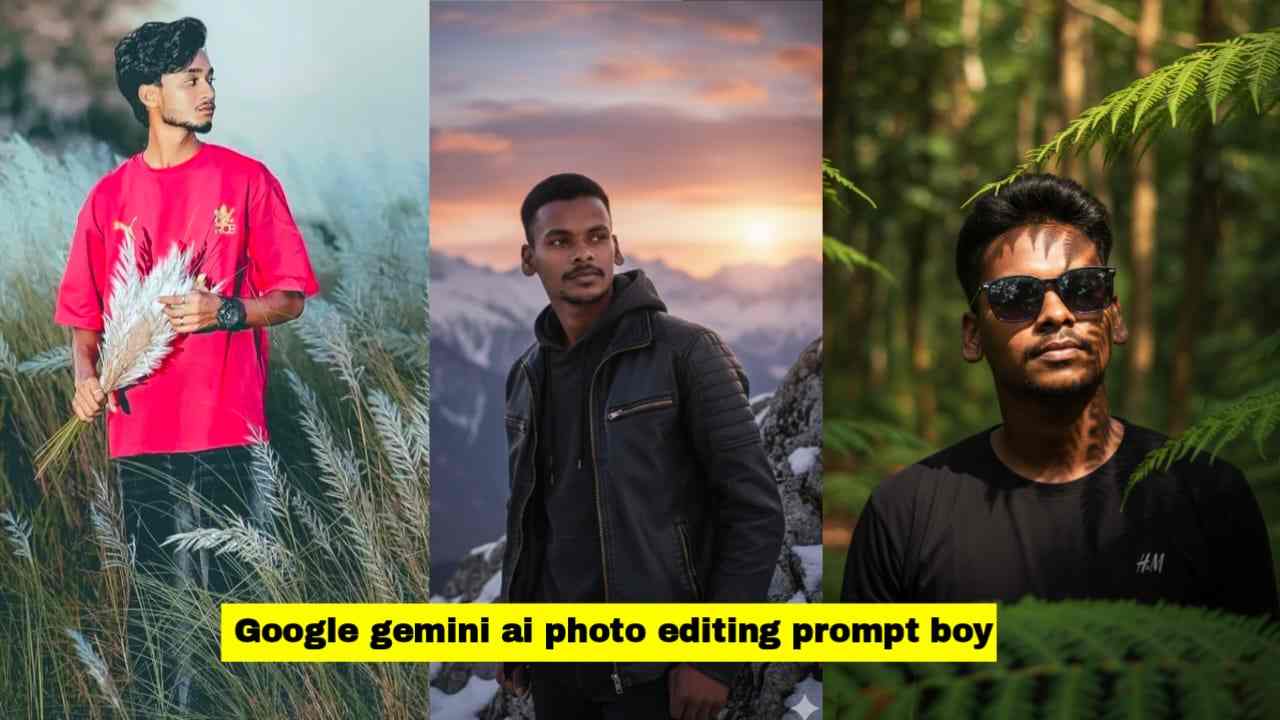 Google gemini ai photo editing prompt boy