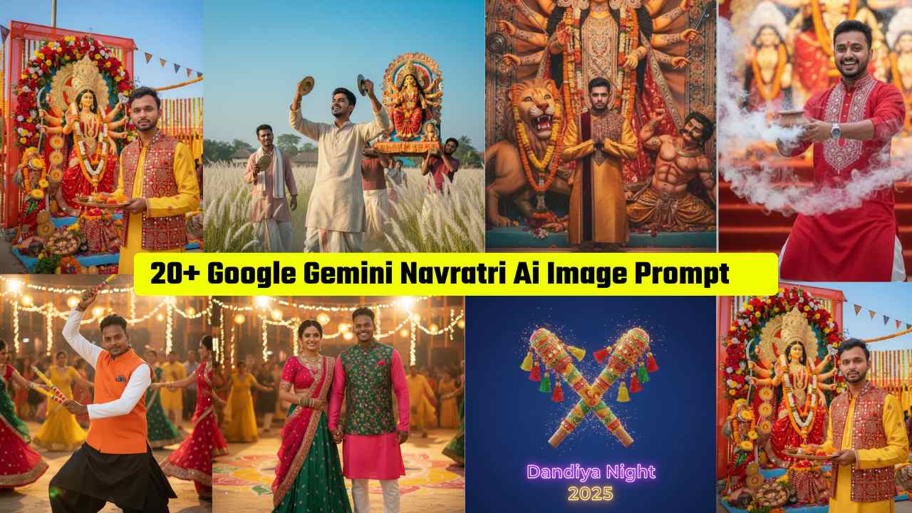 20+ Google Gemini Navratri Ai Image Prompt