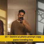 20 + Gemini ai photo prompt copy paste trending boy