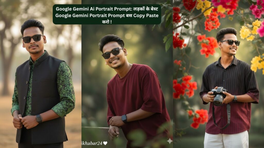 Google Gemini Ai Portrait Prompt: लड़कों के बेस्ट Google Gemini Portrait Prompt बस Copy Paste करो !