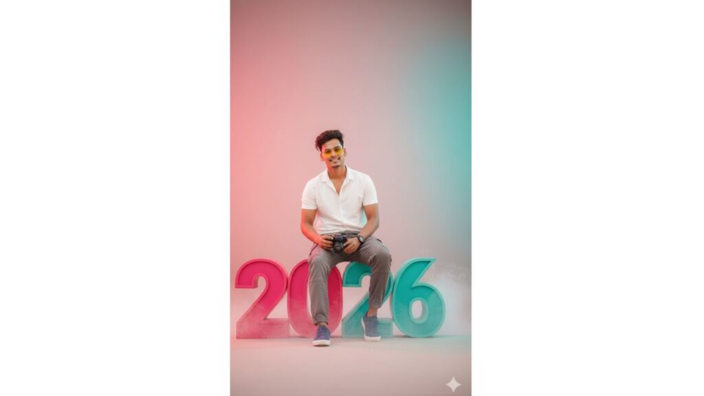 Happy New Year Google Gemini AI Photo