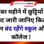 School Holiday December